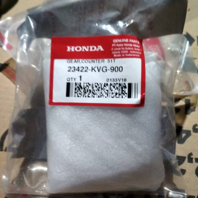 Gigi transmisi besar beat,vario 110,beat fi ori HONDA