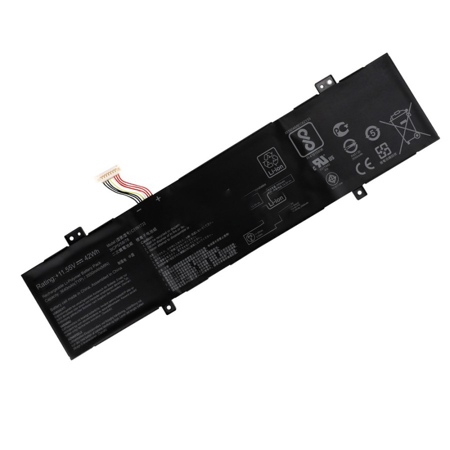 Baterai Asus VivoBook Flip 14 TP412 TP412U TP412UA TP412FA C31N1733