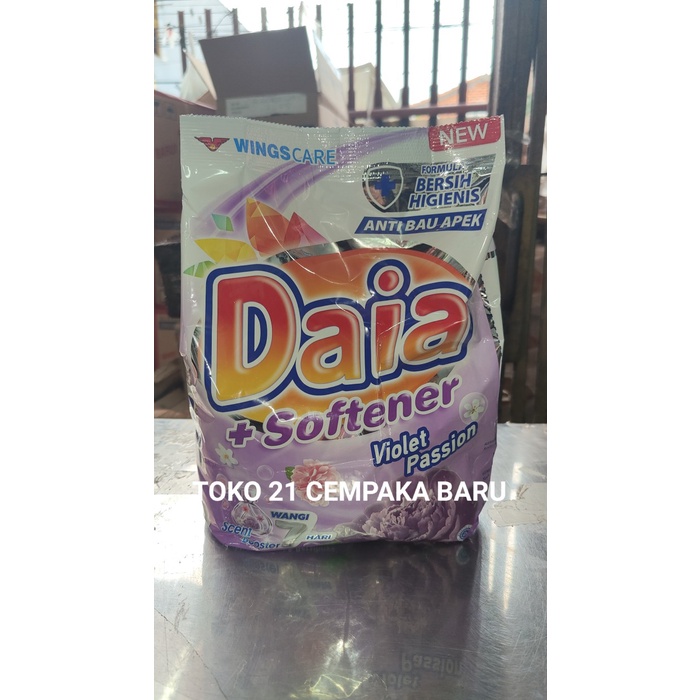 Daia VIOLET Deterjen Bubuk 1.8 KG Detergent Pakaian Daia 1,8KG Promo