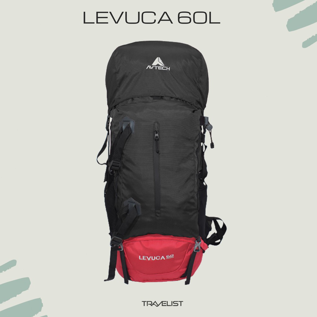 Avtech Levuca 60L / carrier / carriel / keril / tas gunung / tas travel / tas besasr / backpacker