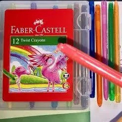 

Twist Crayon / Crayon putar set 12 Faber Castell