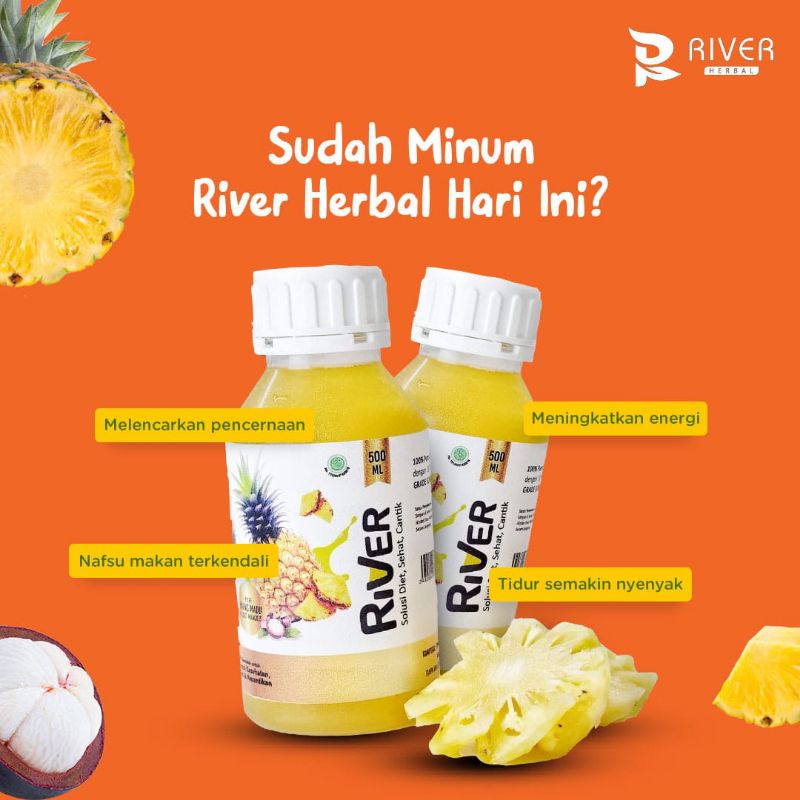 

RIVER PURE NANAS MADU 500ml