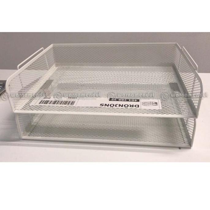 

Office & Stationery | Document Organizer | Wm Ik8825 Dr0Nns Tempat Surat Dua Tingkat Ukuran 34X24Cm Warna Putih | Best Seller
