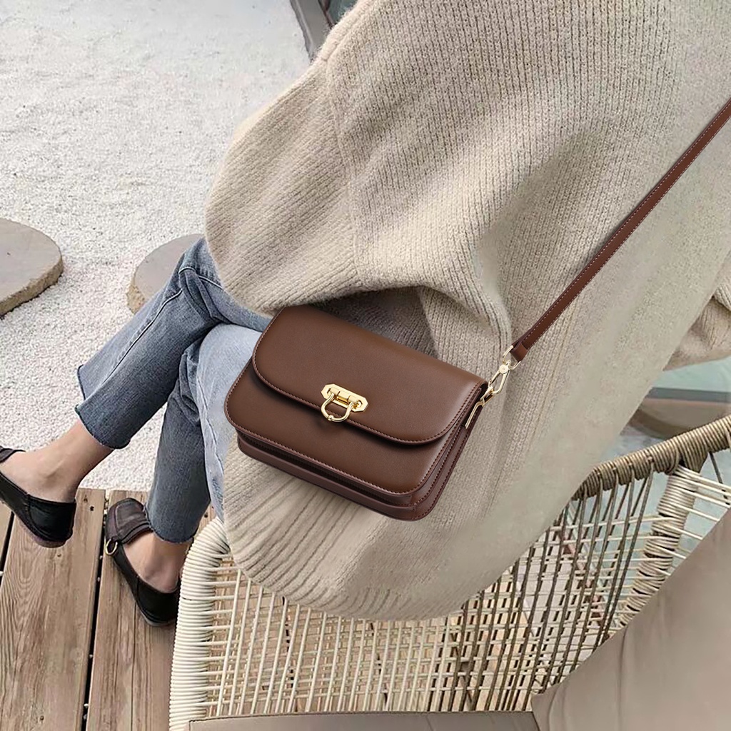 Viney Tas Wanita 2020  Fashion Genuine Leather Ketiak Rantai Tas Fashion Tas Messenger 2021 Bahu Kec