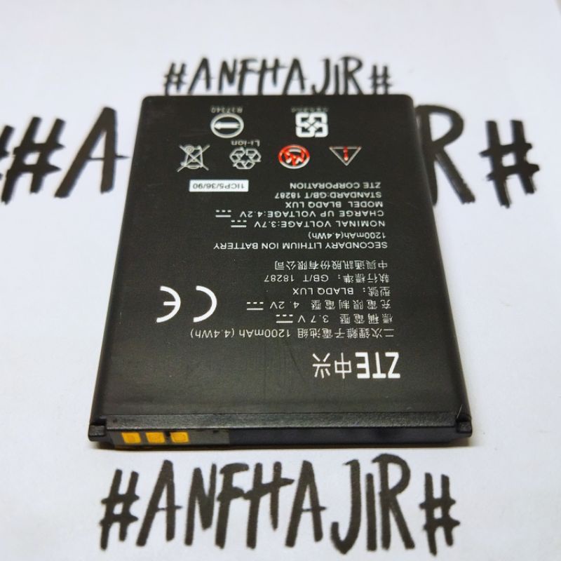 BATRE BATREI BATERAI BATTERY ZTE BLADE Q LUX ZTE BOLT E1 E 1 ZTE POWERPHONE POWER PHONE E1 LI3822T43