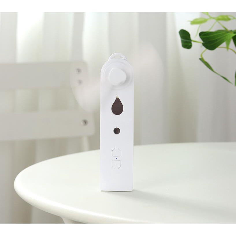 Inone Kipas Angin 2 in 1 dengan Humidifier Pocket Fan USB Rechargeable