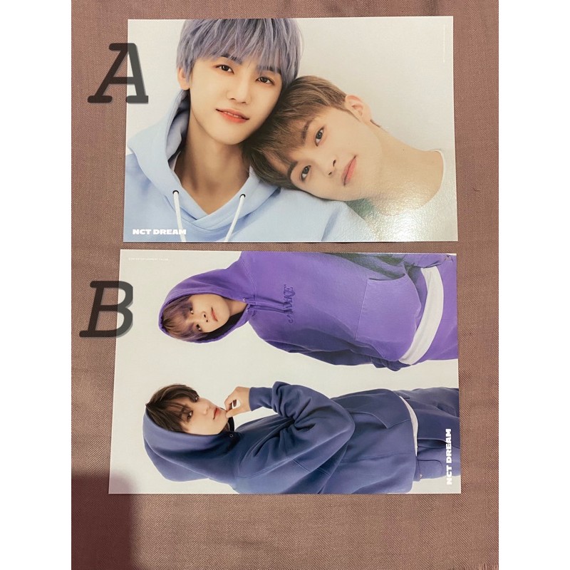 [READY] Sharing SG21 Set NCT DREAM Jeno Jaemin Mark Haechan A4 Poster Season Greeting 2021