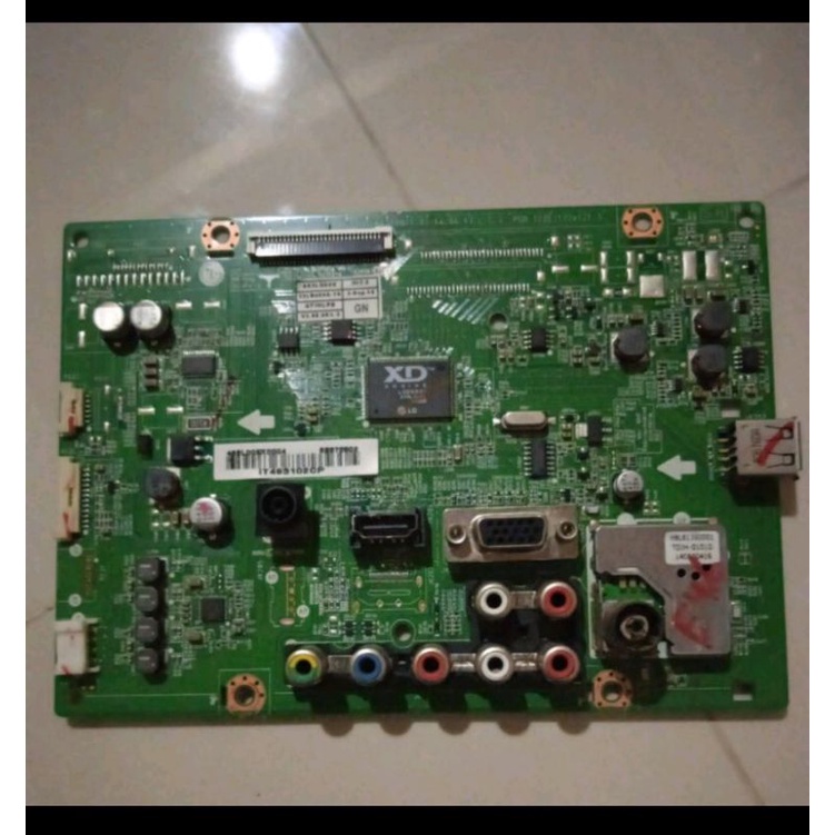 MAINBOARD tv lcd 24LB450A 24LB452A 24LF450A mb mesin tv led LG