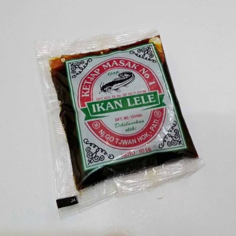

Kecap lele shashet 50 ml