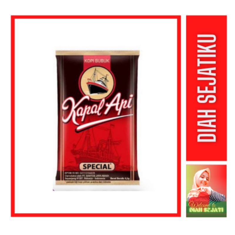 

Kapal Api Kopi Special 6,5gram Sachet