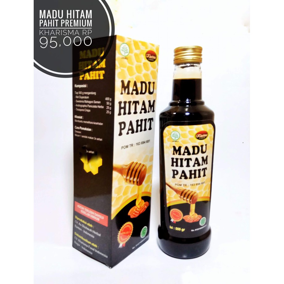 

Jual Madu Hitam Pahit KHARISMA FOOD isi 500 gram 500gr Diskon