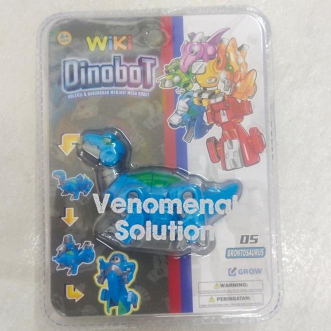 Wiki Dinobot Mainan Figure Robot Dino