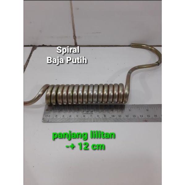 coil pipa alat mesin Fogging mini spiral panjang