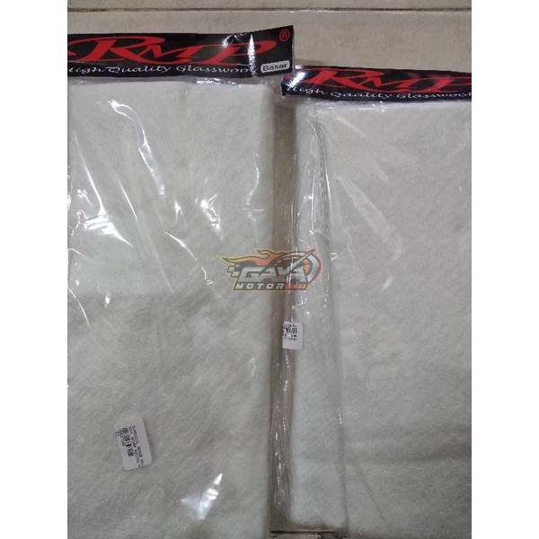GLASSWOOL RACING RMP / GLASSWOOL PUTIH TAHAN BAKAR RMP - ASBES PUTIH