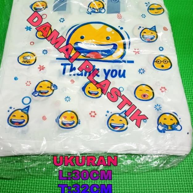 

KANTONG PLASTIK ONLINE SHOP SOFT HANDLE SHOPPING MOTIF 30x32 GOODIEBAG ➮