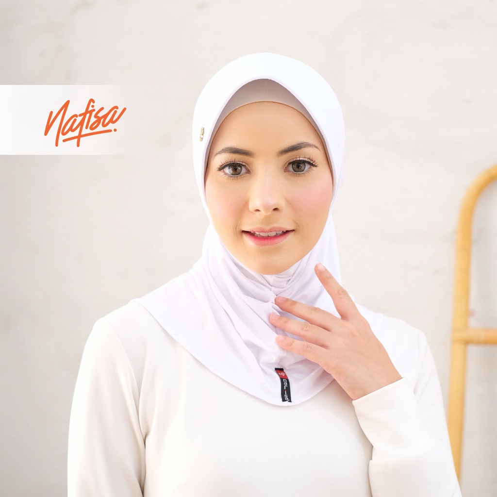 KERUDUNG PNS  JILBAB NAFISA! Khimar/jilbab/kerudung/Hijab instan nafisa Helga jilbab pendek murah