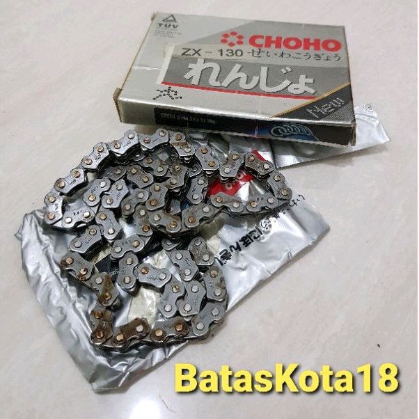 Rantai Rante Keteng Taiming Timing Kamprat Kawasaki ZX130-ZX 130 Original Choho