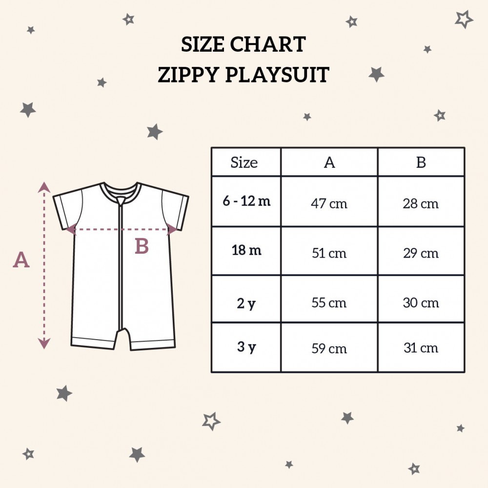 Little Palmerhaus Zippy Playsuit Baju Harian Anak