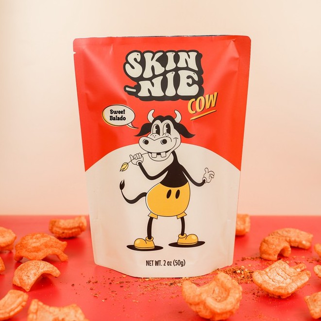 

SKIN-NIE Cow Sweet Balado / Keripik kulit / Cemilan enak / skinnie