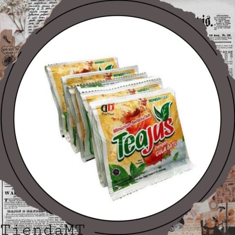 Tea Jus Gula batu 1 renceng
