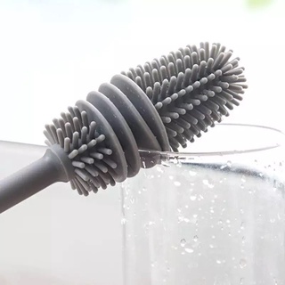 IKILOSHOP Anti Gores Sikat Botol Gelas Silikon Pembersih Alat Rumah Tangga Anti Bakteri Silicone Brush