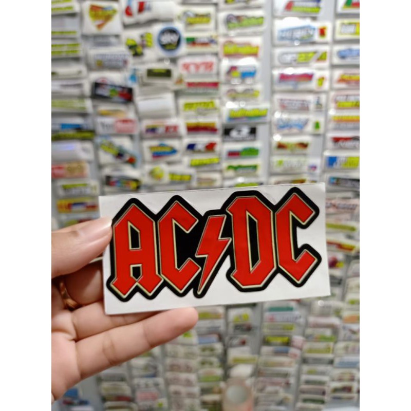 sticker printing ACDC