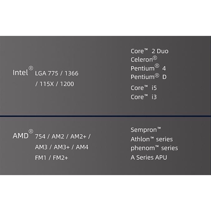 CPU FAN COOLER COOLMOON RGB FOR INTEL DAN AMD FAN PROCESSOR