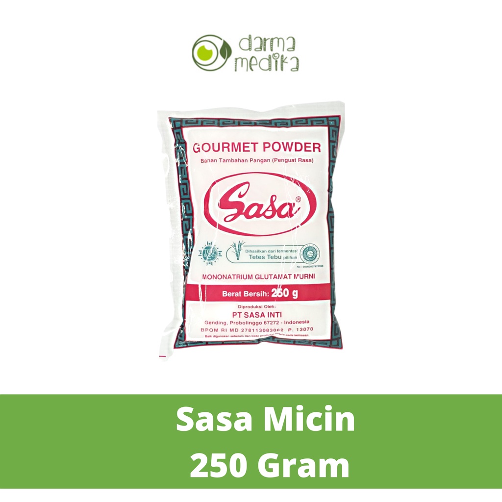 Gourmet Powder MSG Micin Sasa 250 gr 25gr