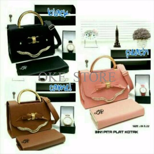 

set tas pita emas 3in1