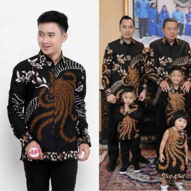 KEMEJA BATIK PRIA LENGAN PANJANG MOTIF SBY aN