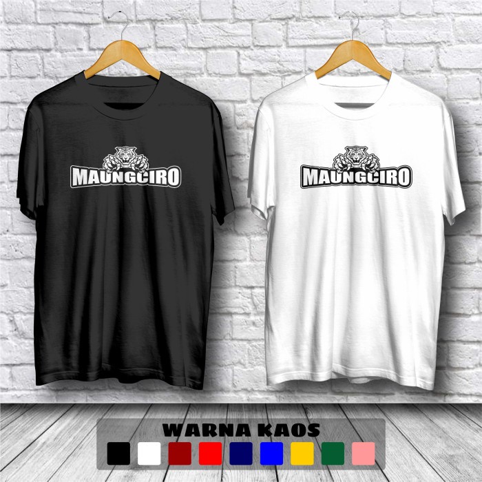 Kaos Maung Ciro Logo Baju Distro