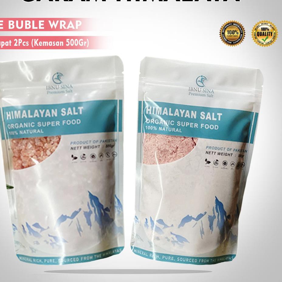

[ORI] Garam Himalaya | Ibnu Sina 1Kg | Himalayan Salt Asli Original ㅁ