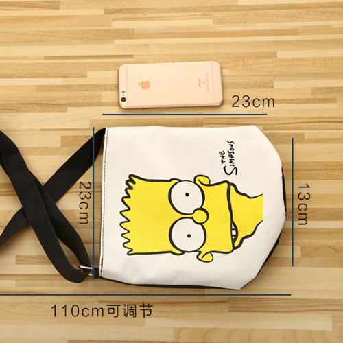 tas selempang cewek sling bag fashion wanita kartun kanvas (3H1) BTA352