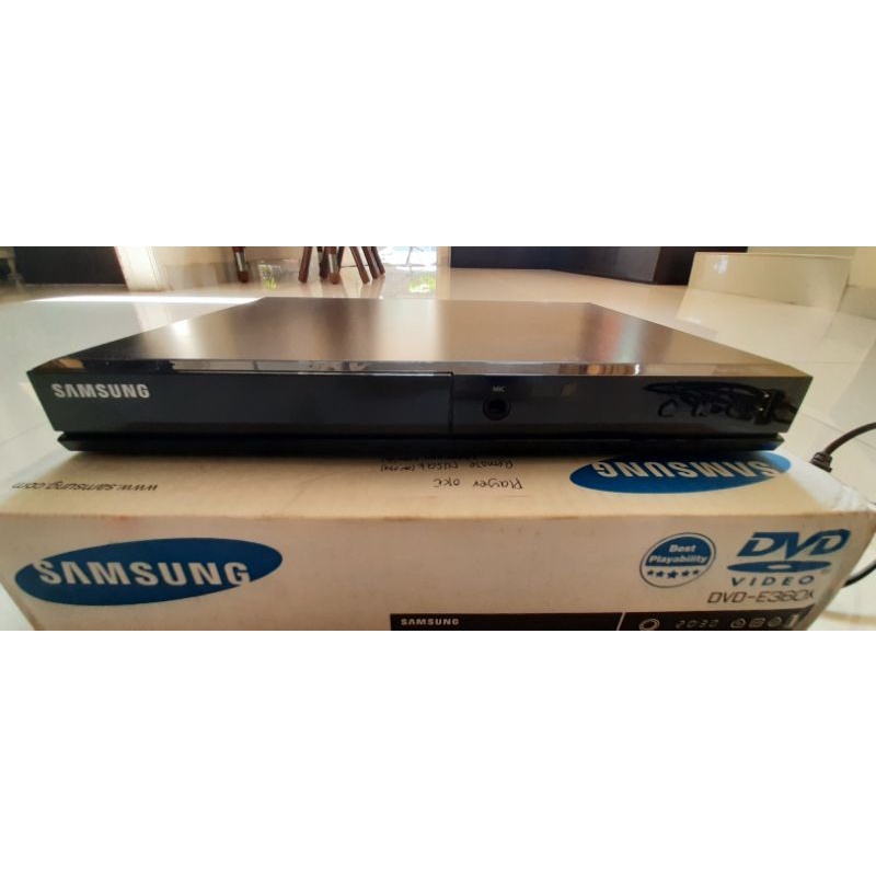 PRELOVED Samsung DVD-E360K (Remote Error)