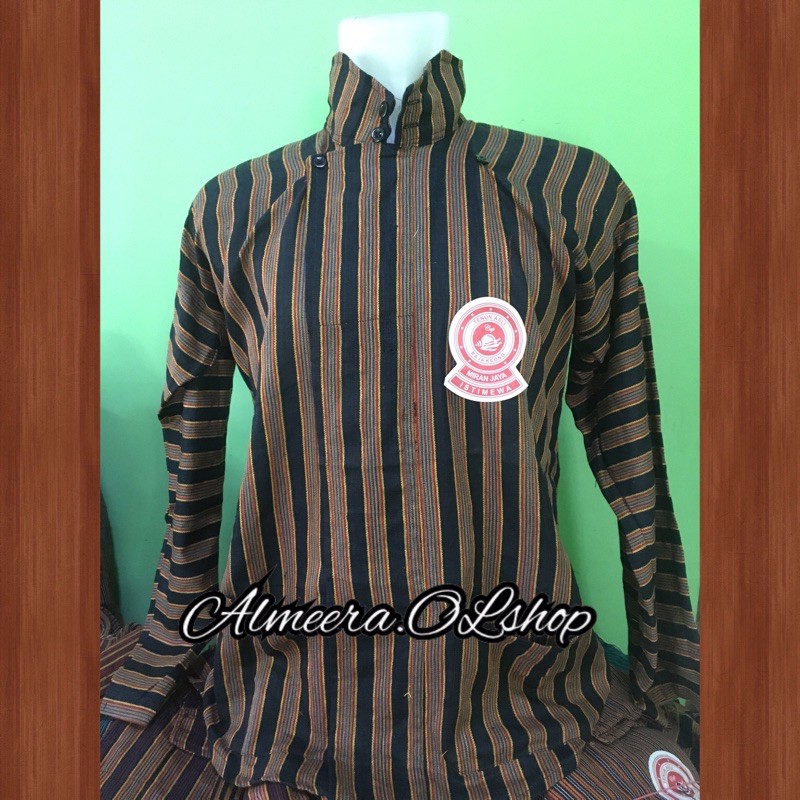 baju jawa surjan lurik tradisional raja keong