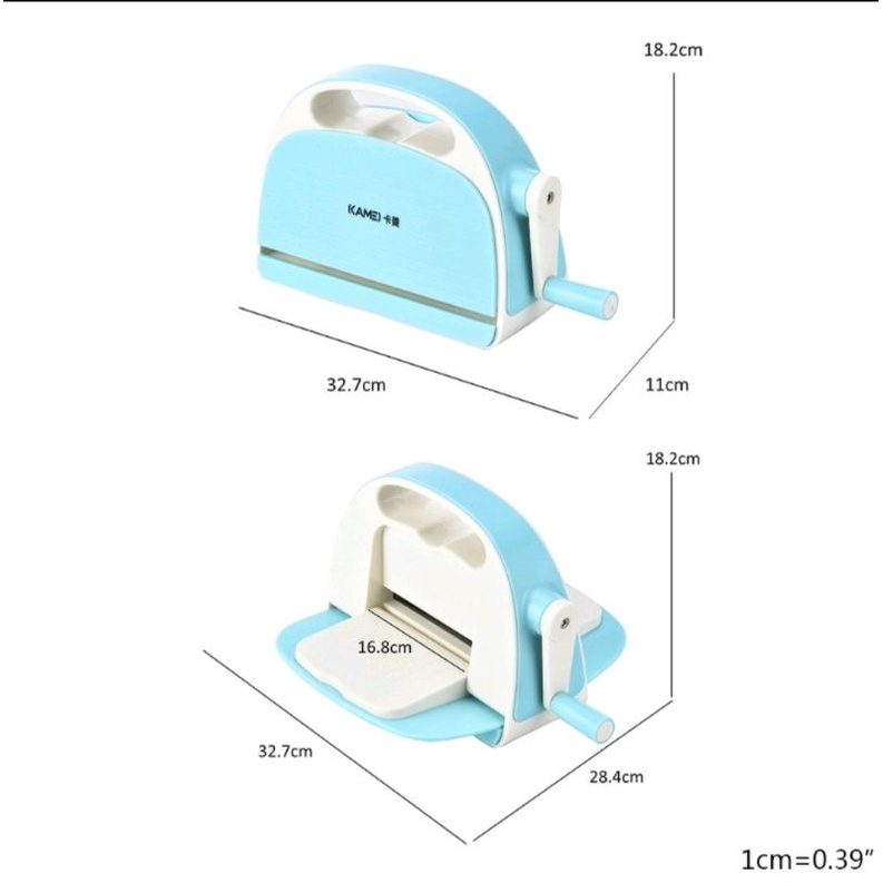 Free Dies Kamei Foldable Cutting Embossing Machine Mini / Standard A5 Mirip Sizzix Cutting Machine Scrapbook