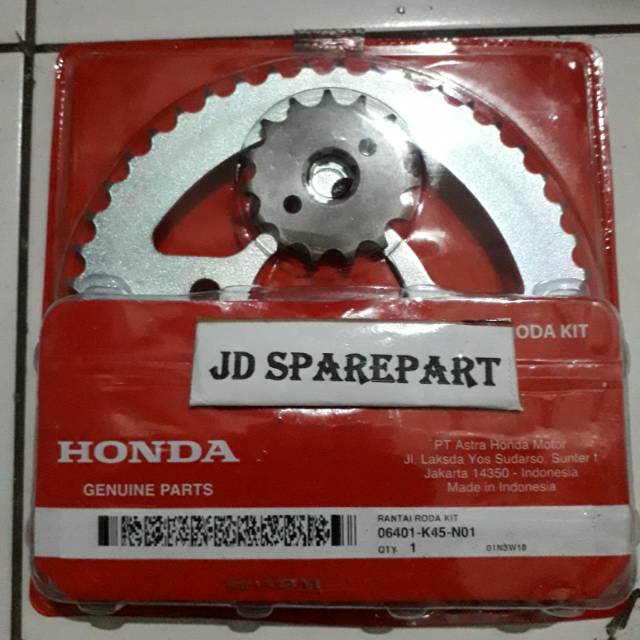 Gear Set Honda CB150R LED - CBR 150R NEW Asli