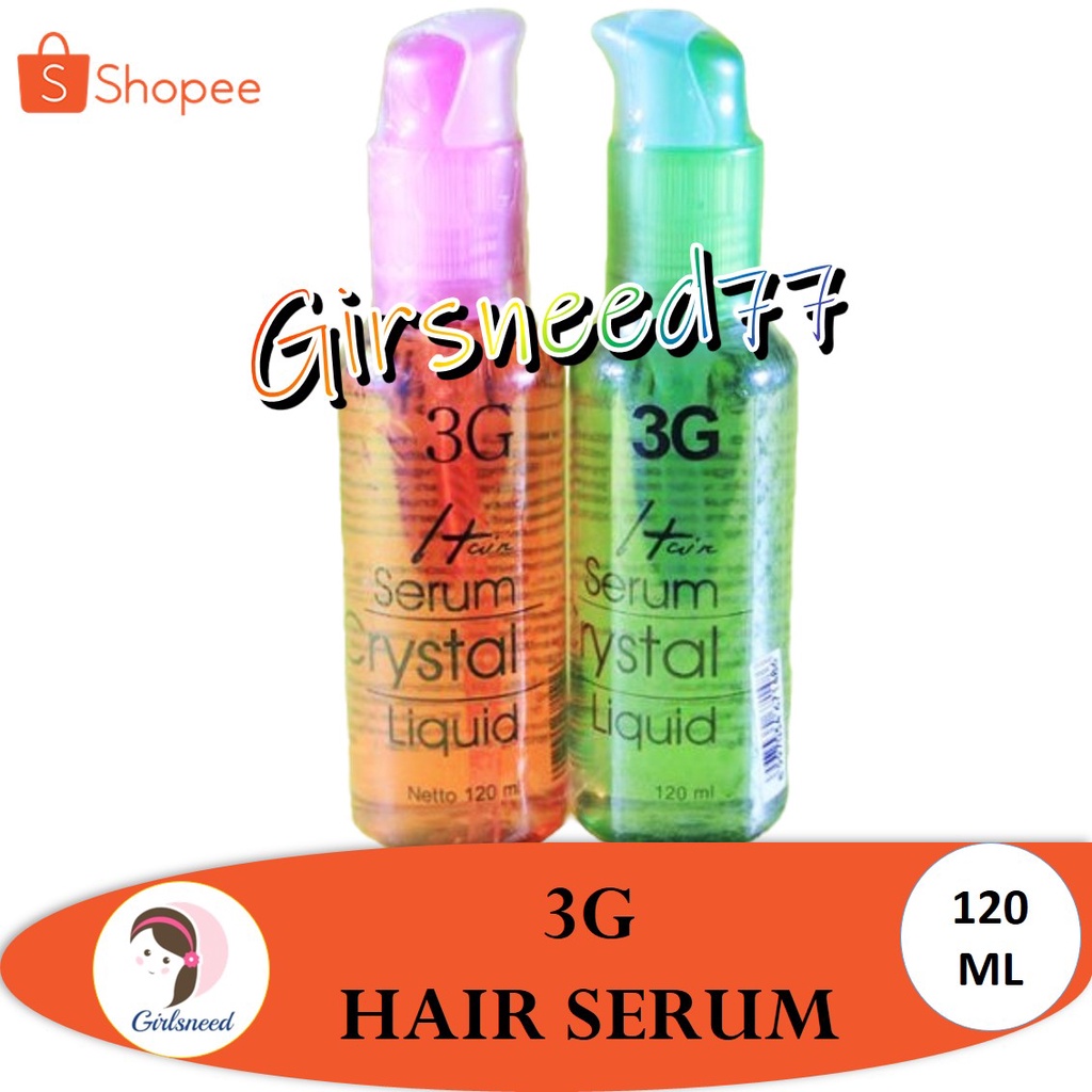 3G Hair Serum Crystal Besar 120 ml GIRLSNEED77