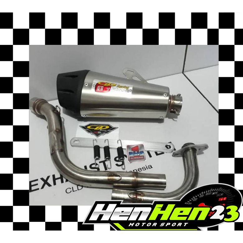 KNALPOT EXHAUST SYSTEM HONDA VARIO 150 C7 CLD RACING