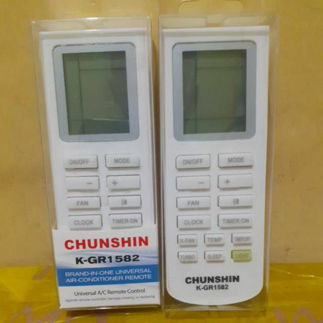 REMOT AC GREE MULTI KHUSUS UNTUK SEMUA TIPE AC GREE /CHUNGSHIN K-GR1582