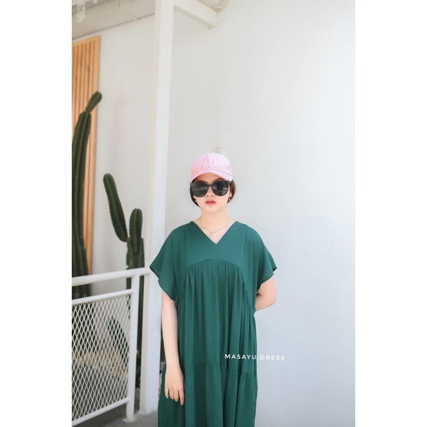 Masayu dress rayon/dress casual/homedress/homedress bunga