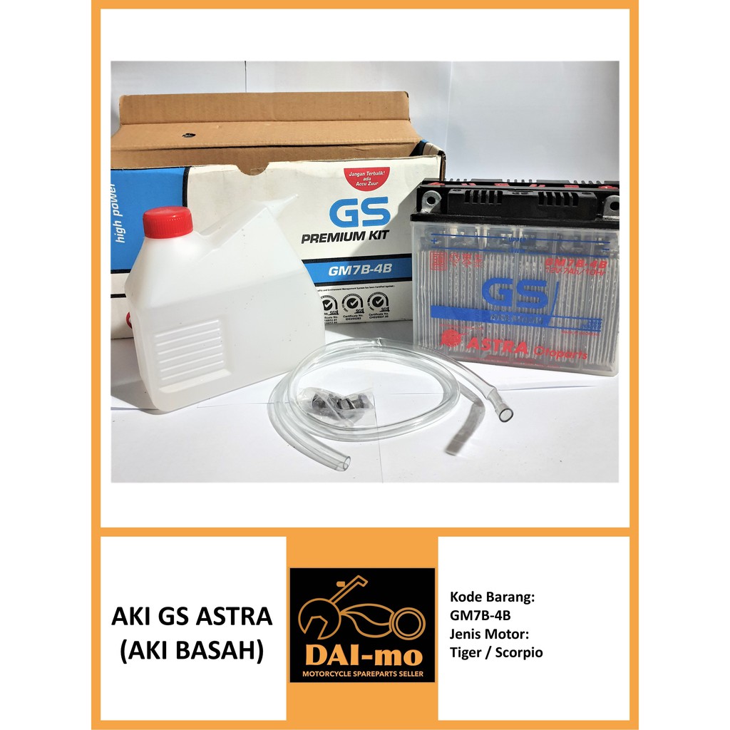 Aki Scorpio/ Tiger GS Astra GM7B-4B