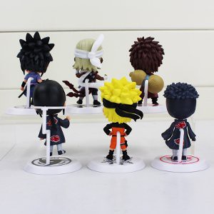 Unik Action Figure Naruto 6Pcs   Model Akatsuki Limited