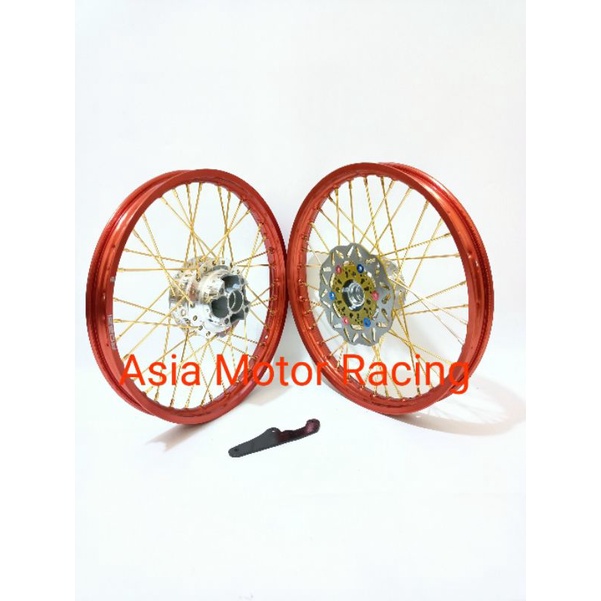 Sepaket Velg Jari Jari Sonic 150 R - Set  Velg Rossi 160 160 17 Tromol Set Jari2 Sonic 150 R  Cakram