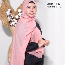 Hijab Pashmina Zara 190cm x 80cm / Pakaian Hijab Muslim Wanita