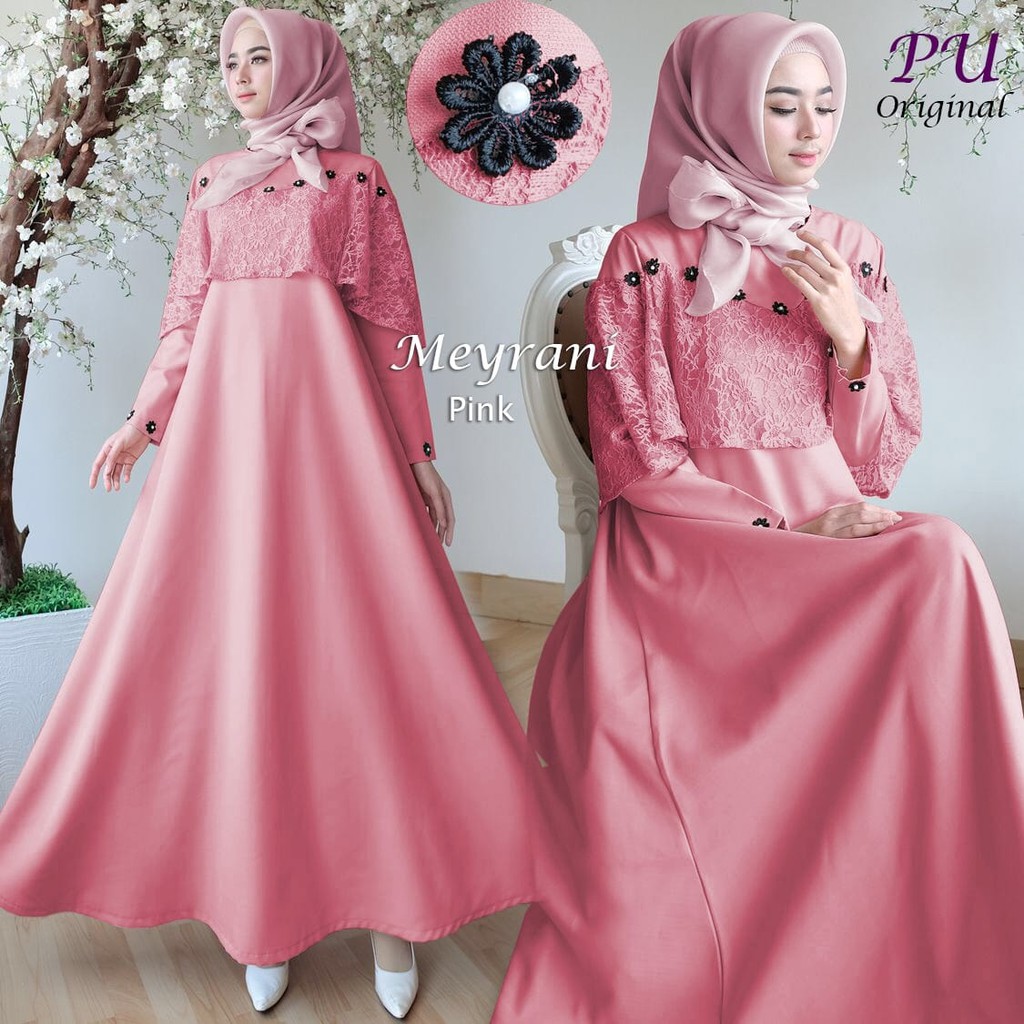 HOPYLOVY GAMIS PESTA BRUKAT MEYRANI