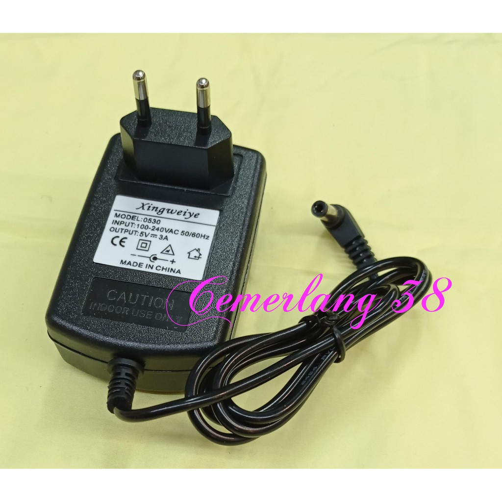 AC to DC 5V 3A Switching Adaptor / Switching Power Supply Plastik