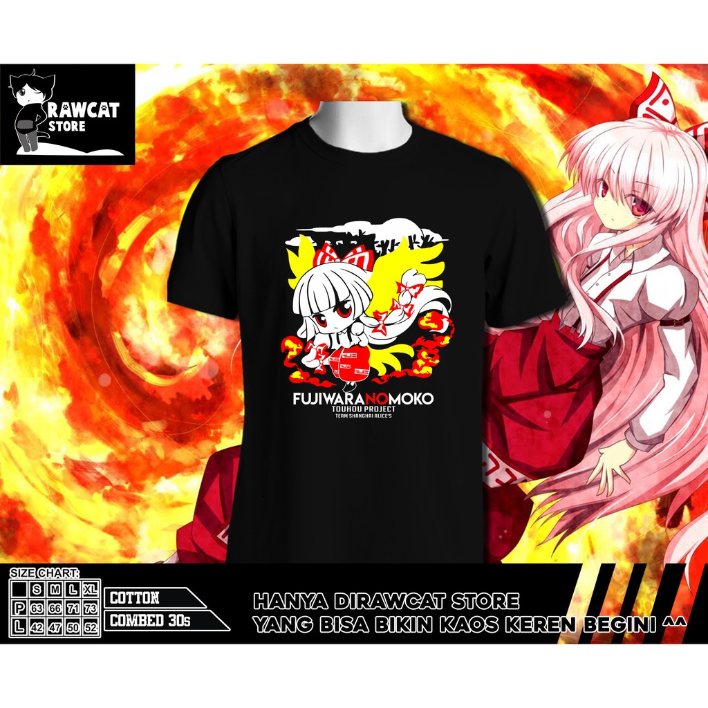 kaos fujiwara no mokou touhou game