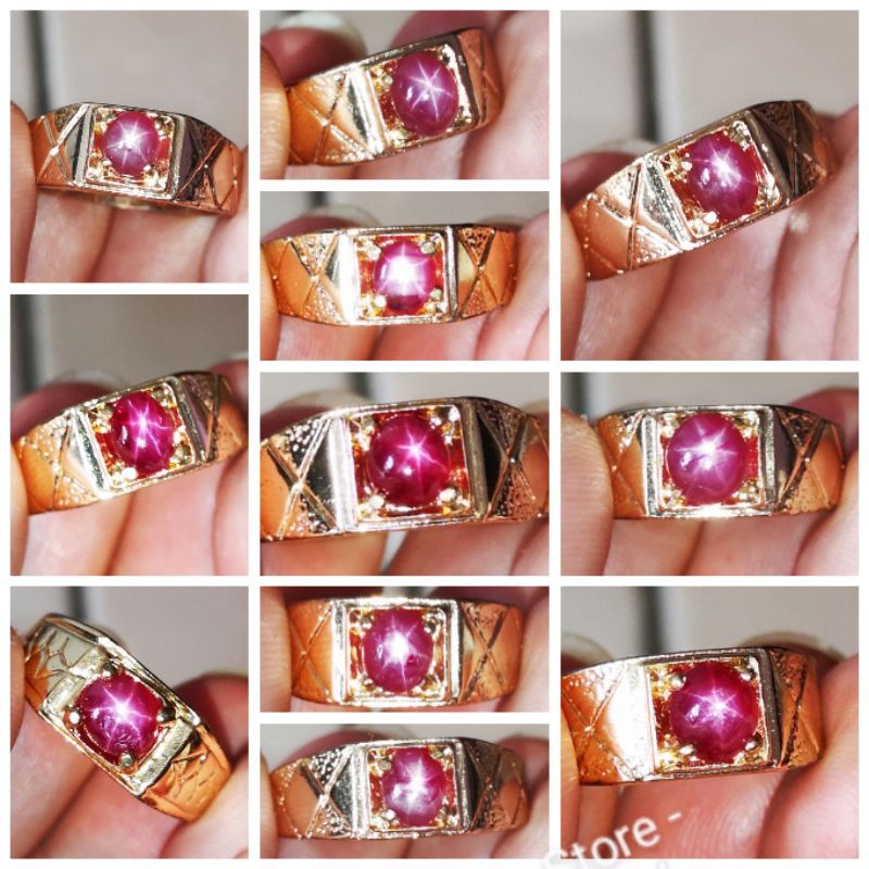 Natural Ruby Star Mozambique Top Colour Hot Star Top Quality