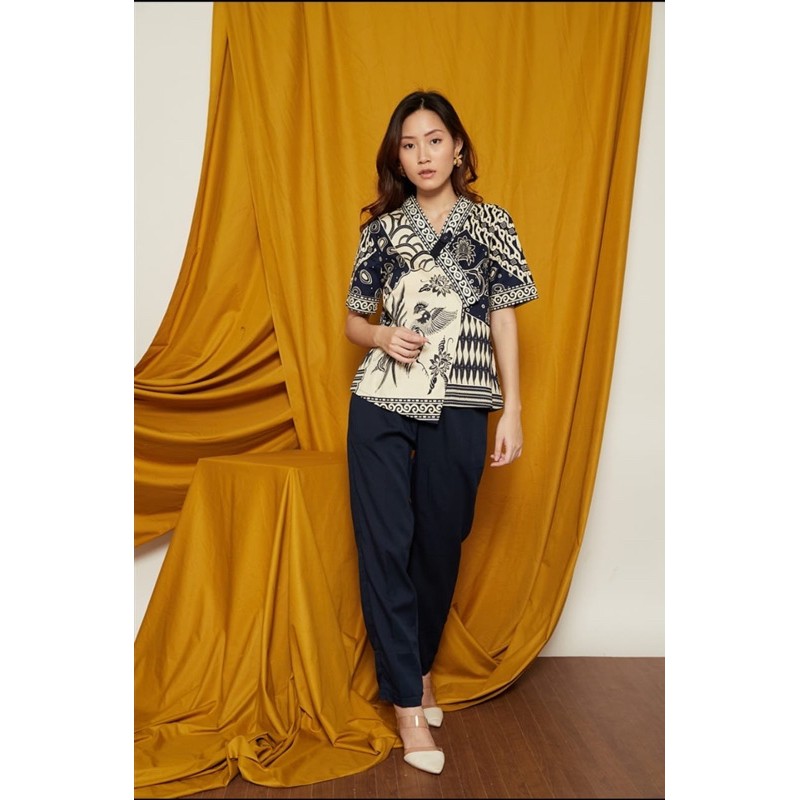 Atasan batik 267 HT/ Blouse Batik Wanita Modern